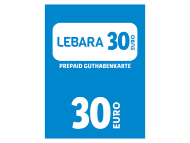 Lebara Code über 30€ | kaufen LIDL online