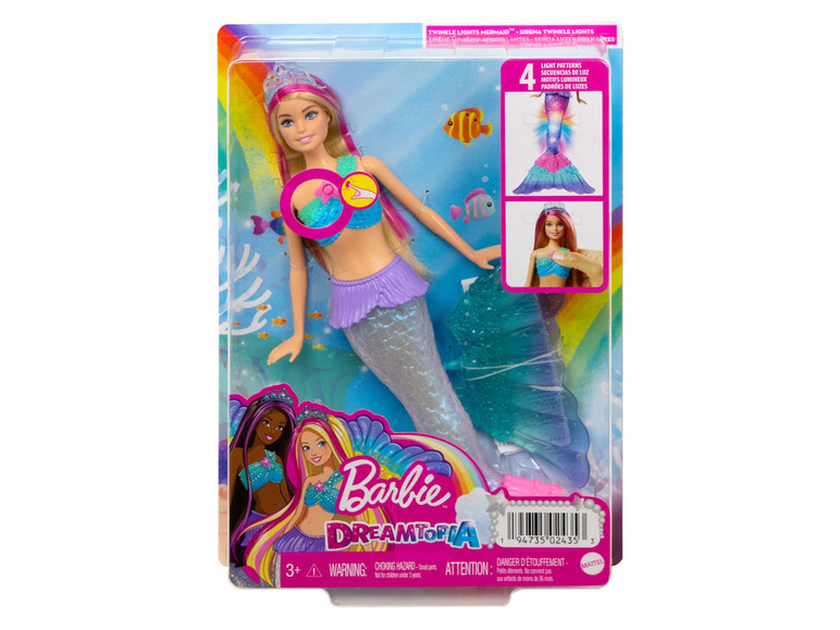 Malibu Meerjungfrau Zauberlicht Puppe Barbie