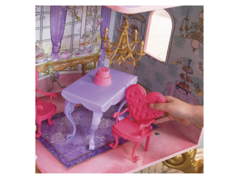 Gehe zu Vollbildansicht: KidKraft Puppenhaus »Disney Princess Dance & Dream Castle«, mit drei Melodien - Bild 12