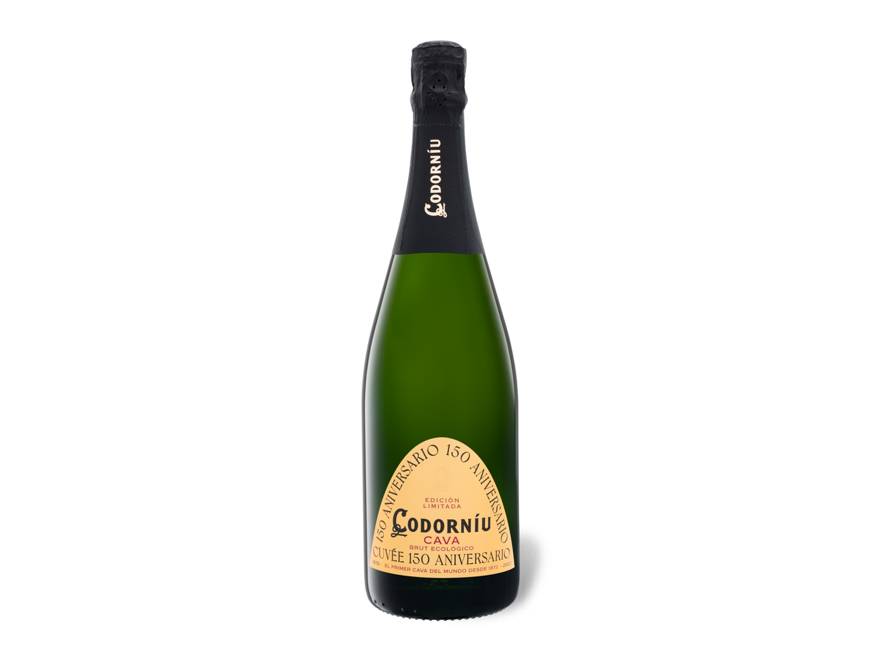 BIO Codorniu Cava Edición Limitada Cuvée 150 Anniversario brut vegan, Schaumwein