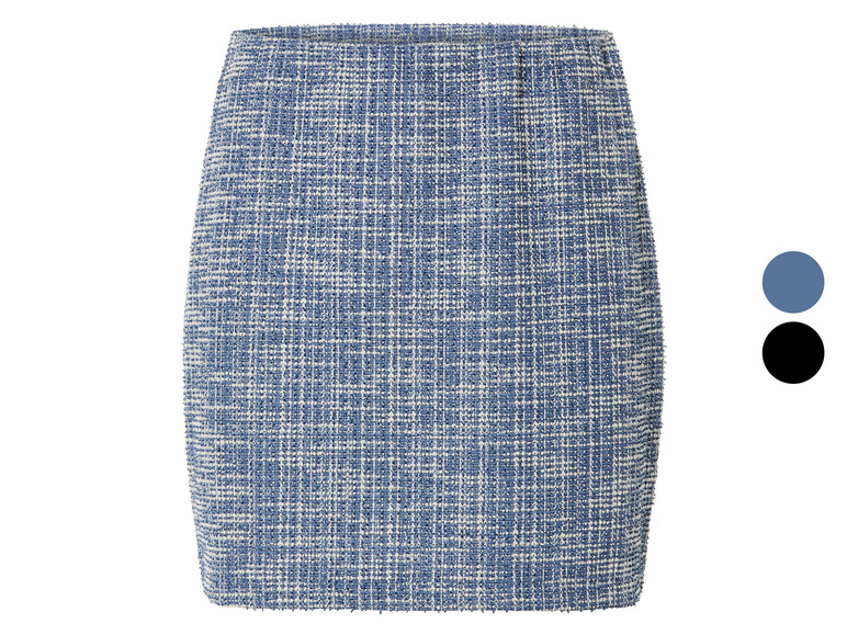 esmara® Damen Minirock, im Tweed-Design