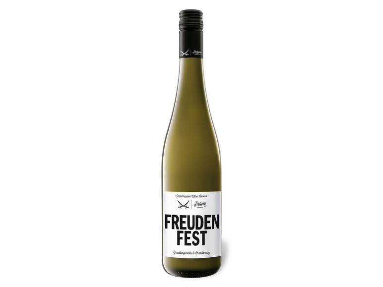 SANSIBAR Deluxe Freudenfest Chardonnay QbA Weißwein 2022 Grauburgunder trocken