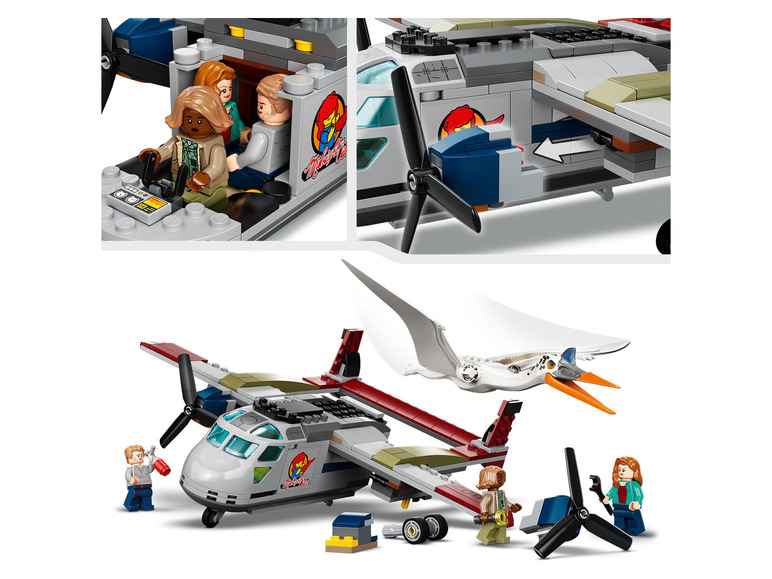 LEGO® Jurassic 76947 »Quetzalcoatlus: Flugzeug-Überfall« World™
