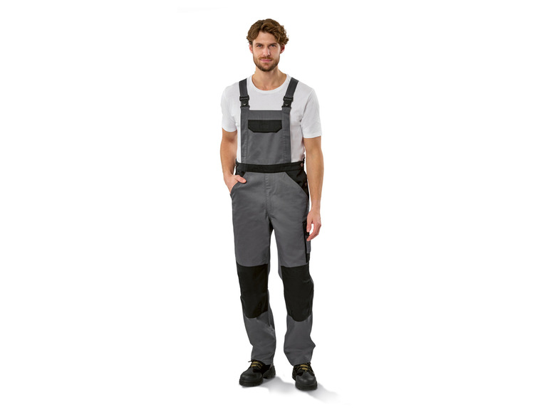 Gehe zu Vollbildansicht: PARKSIDE® Herren Arbeitslatzhose mit Baumwolle - Bild 2