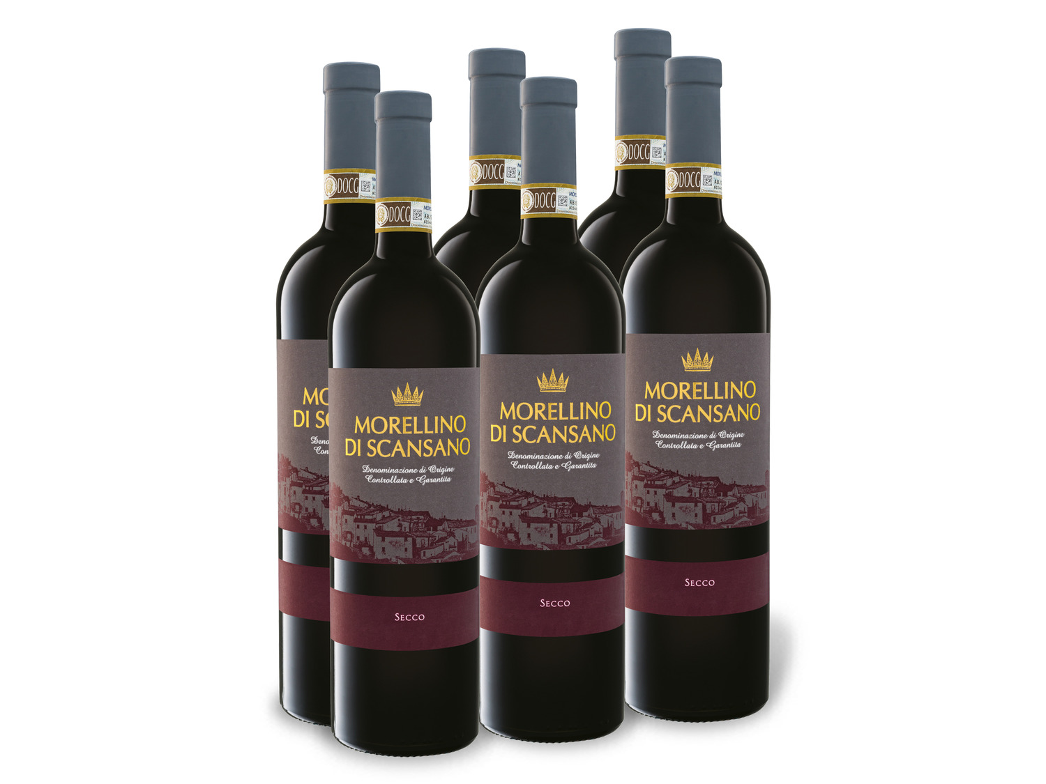 6 x 0,75-l-Flasche Weinpaket Morellino Scansano DOC… di