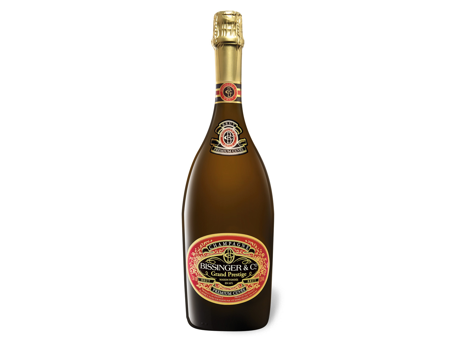 Bissinger Grand Prestige Premium brut, Cuvée Champagner