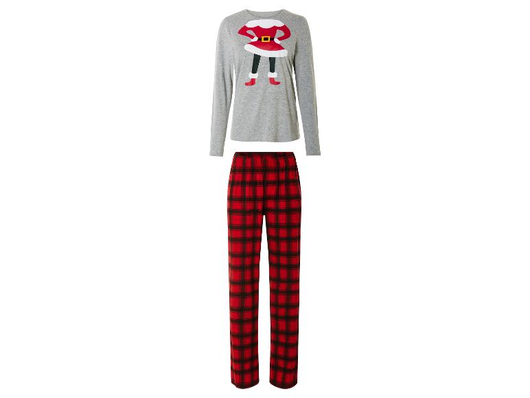 Gehe zu Vollbildansicht: esmara® Damen Pyjama mit weihnachtlichem Motiv - Bild 2