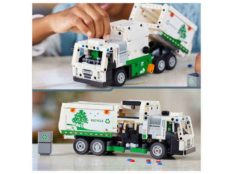 Gehe zu Vollbildansicht: LEGO® Technic 42167 »Mack® LR Electric Müllwagen« - Bild 3