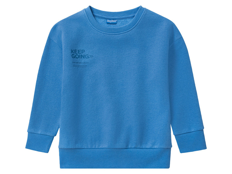 Gehe zu Vollbildansicht: lupilu® Kleinkinder/Kinder Jungen Sweatpullover, mit Baumwolle - Bild 5