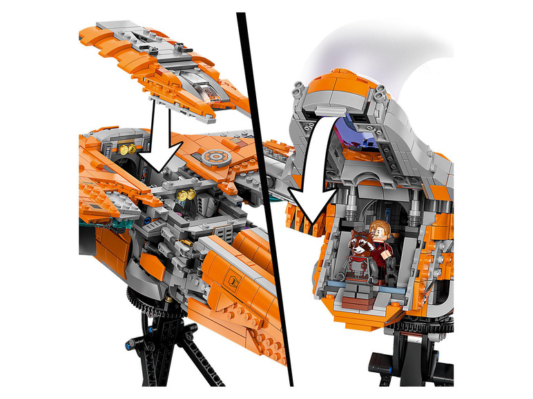 Wächter« Heroes der »Das Schiff Marvel LEGO® 76193 Super