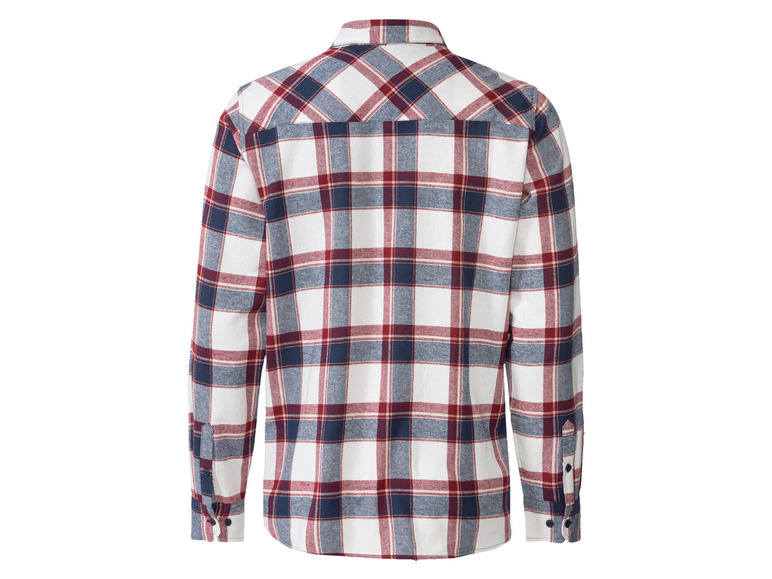 Gehe zu Vollbildansicht: LIVERGY® Herren Freizeithemd aus weicher Flanell-Qualität - Bild 5