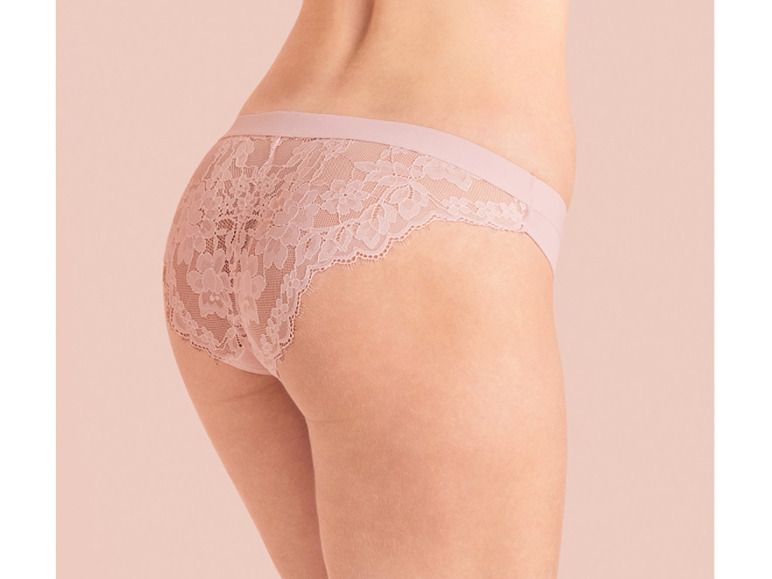 Gehe zu Vollbildansicht: esmara® Damen Minislips, 2 Stück, mit Spitze - Bild 6