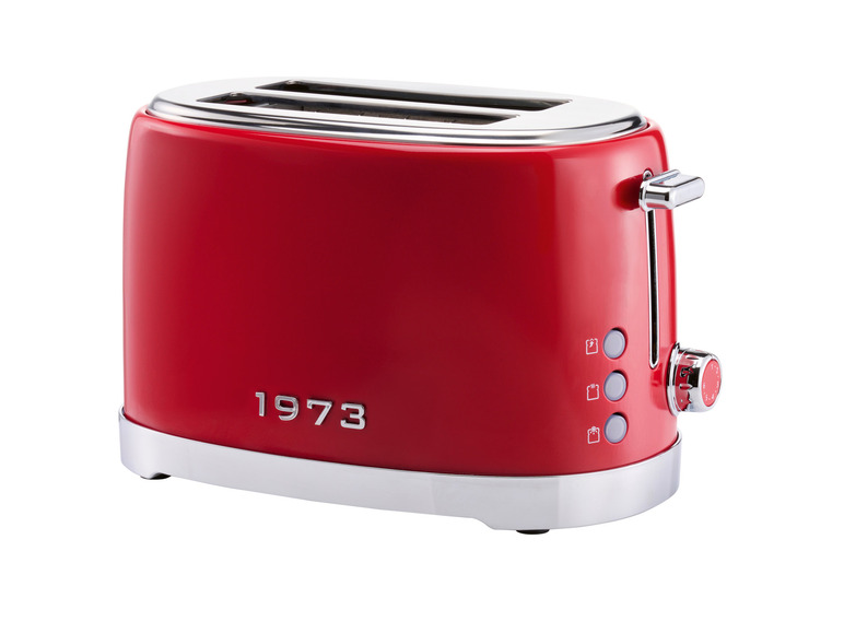 Gehe zu Vollbildansicht: SILVERCREST® KITCHEN TOOLS Doppelschlitz-Toaster »EDS Chrom Retro 1973 STR 980 B2«, mit Elementen in Retro-Optik - Bild 12