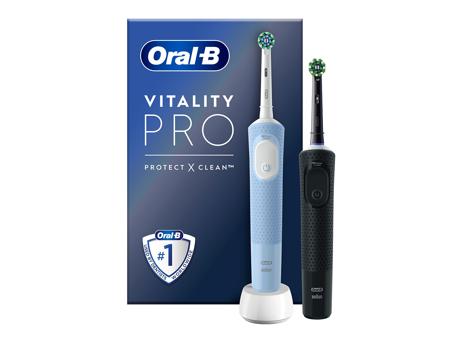 Oral-B Vitality Pro D103 Duo (Black/Blue)