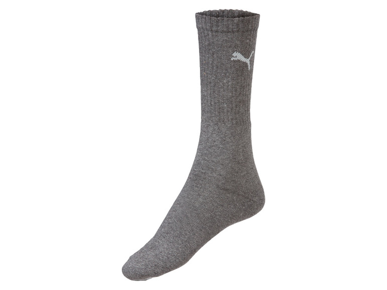 Gehe zu Vollbildansicht: Puma Herren Socken, 3 Paar, mit gepolsterter Sohle - Bild 9