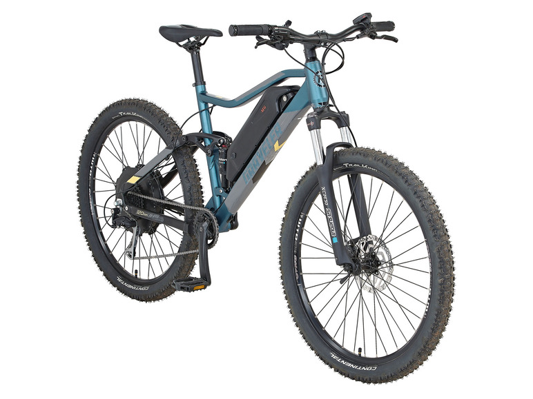 Prophete E-Bike Mountainbike »Alu-Full Suspension MTB 650B«, 27,5 Zoll