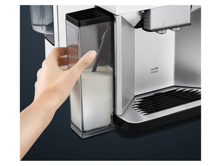 Kaffeevollautomat, EQ500 integral, »TQ507D02« Edelstahl Siemens