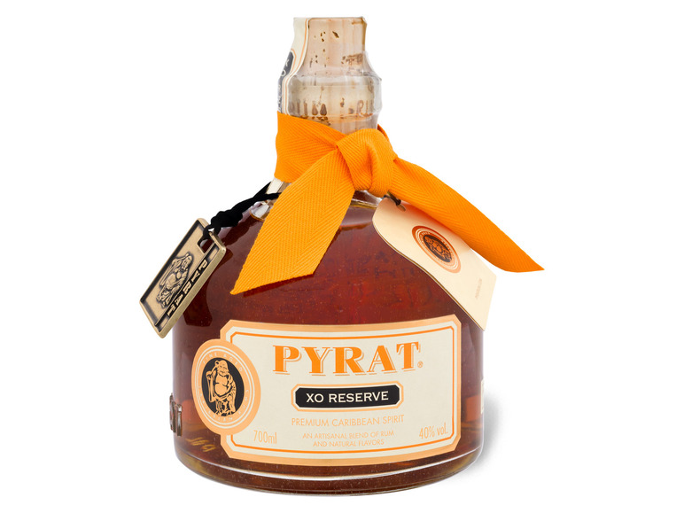 Gehe zu Vollbildansicht: PYRAT XO Reserve (Rum-Basis) mit Geschenkbox und Glas 40% Vol - Bild 3