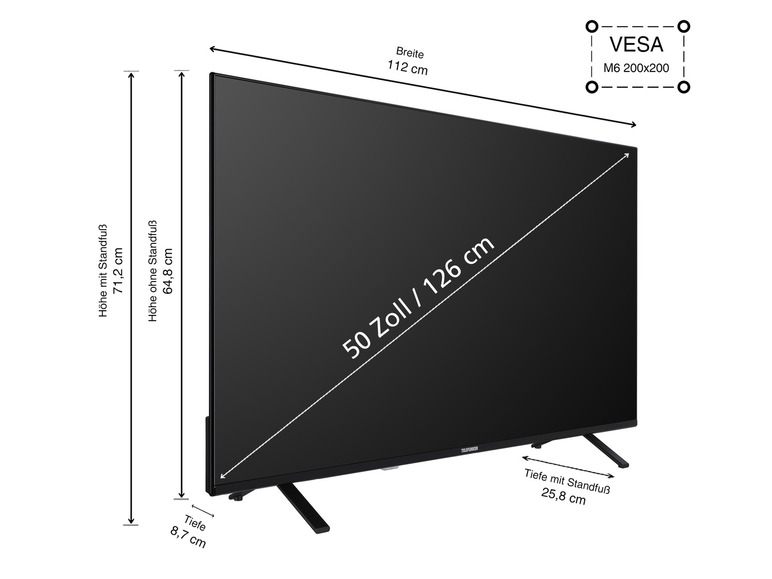 Gehe zu Vollbildansicht: TELEFUNKEN Fernseher »XUTO750S« TiVo Smart TV 4K UHD - Bild 35