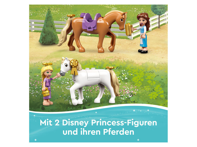 LEGO® Disney Princess™ 43195 und königliche Ställe« »Belles Rapunzels