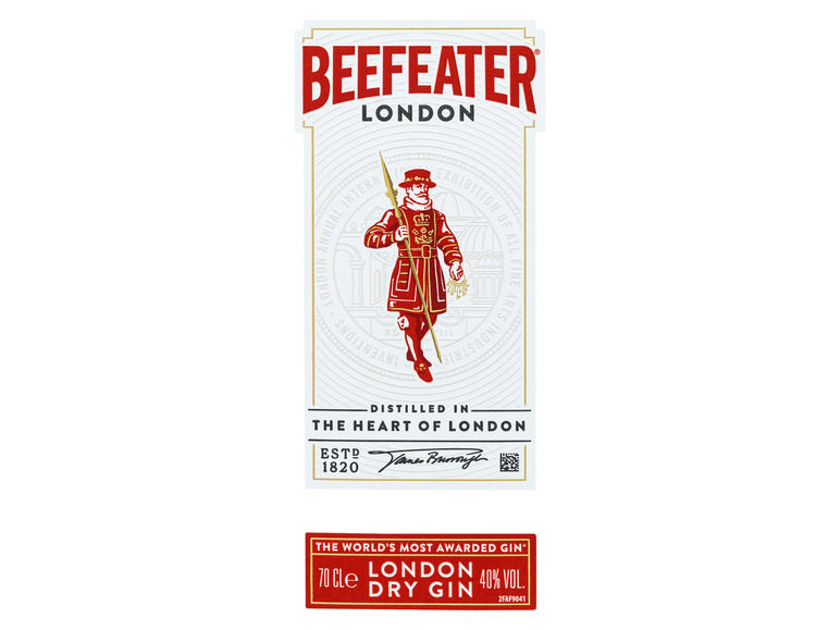 40% Vol Gin BEEFEATER