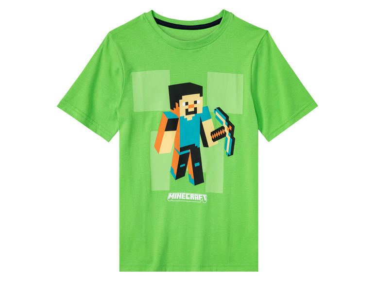 Gehe zu Vollbildansicht: Minecraft Kinder T-Shirt mit Motiv - Bild 4