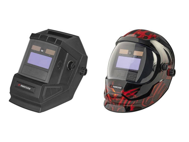 Gehe zu Vollbildansicht: PARKSIDE® Automatik-Schweißhelm »PSHL 2 D1«, mit integrierter LED und True-Color-Filter - Bild 1