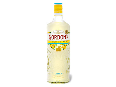 GORDON\'S Sicilian Lemon Distilled | 37,5% LIDL Gin Vol