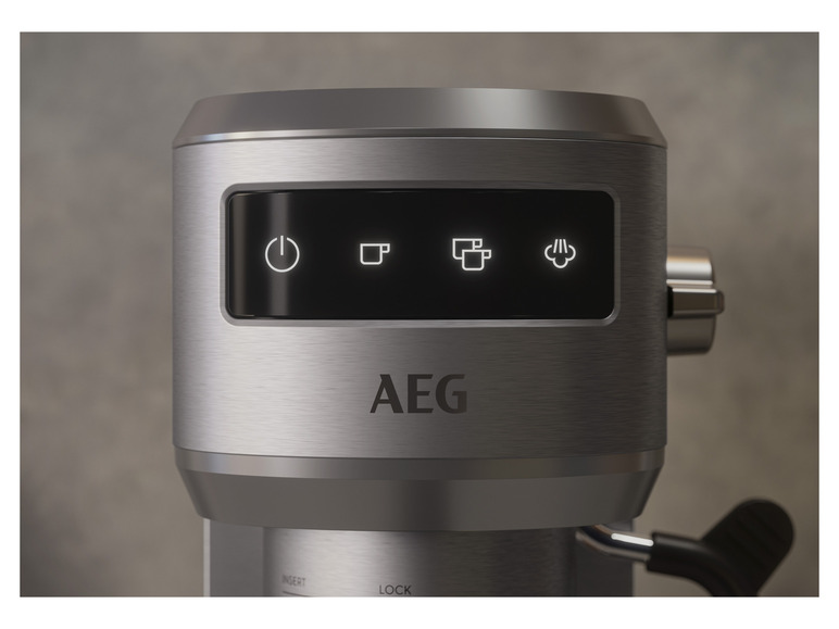 AEG Gourmet 6 Espresso Siebträgermaschine W »EC6-1-6ST«, 1350