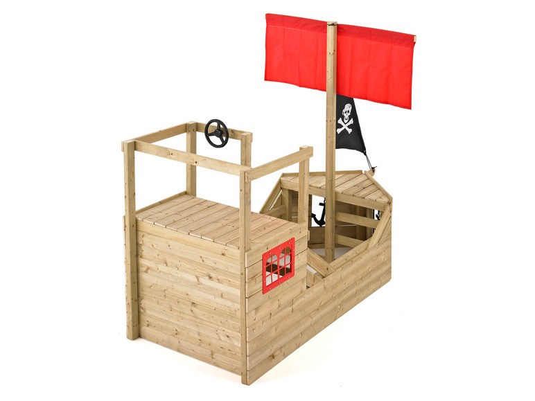 Piratenschiff Spielhaus »Galleon«, Steuerrad inklusive TP Toys
