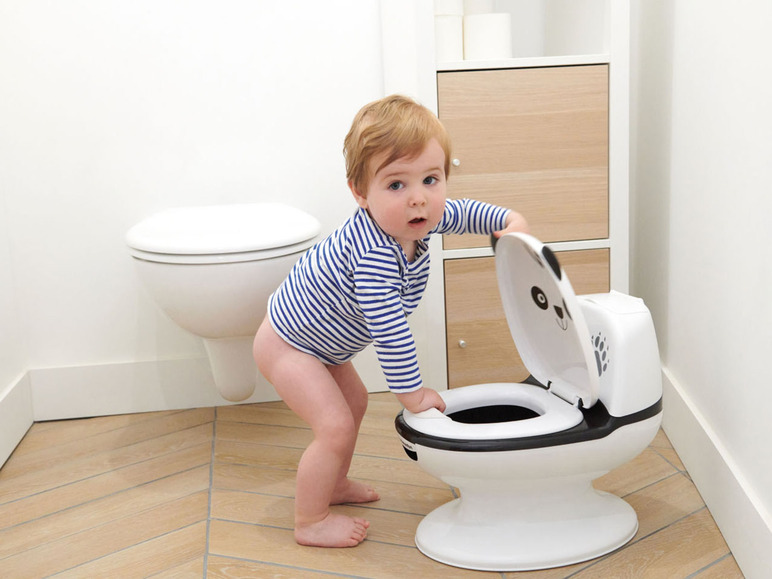 bebeconfort Toilette, mit Mini Panda Spülgeräuschen