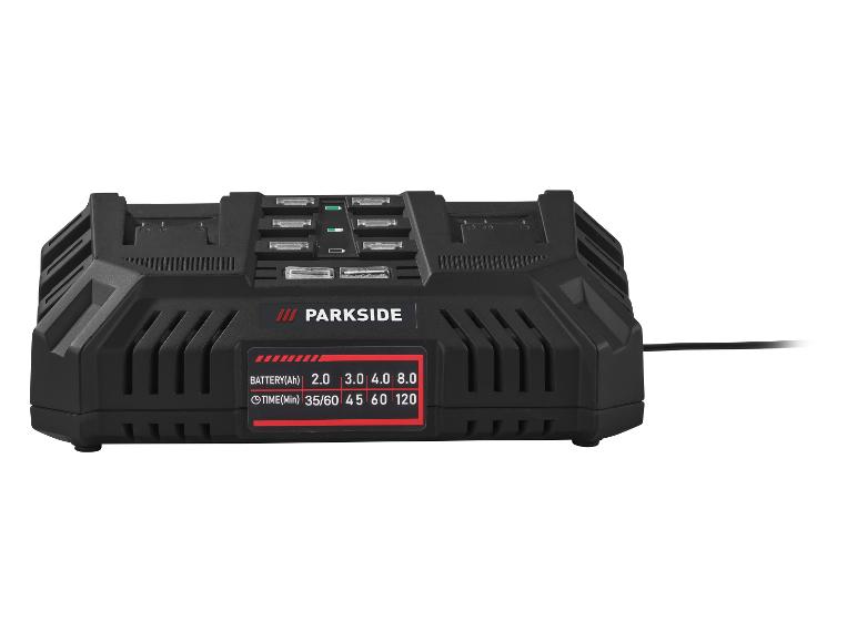 Gehe zu Vollbildansicht: PARKSIDE® 20 V Akku-Doppelladegerät »PDSLG 20 B2«, 2 x 4,5 A - Bild 7