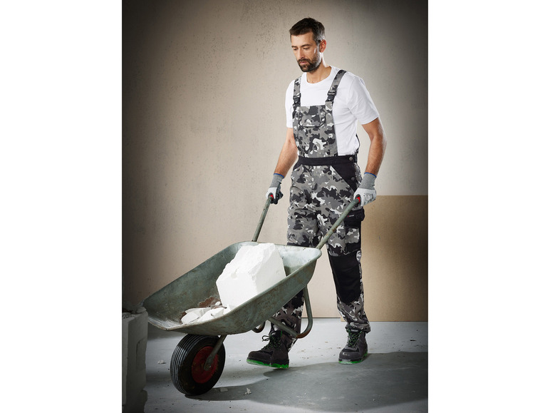 Gehe zu Vollbildansicht: PARKSIDE® Herren Arbeitslatzhose mit Baumwolle - Bild 6