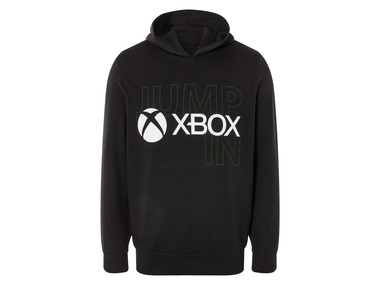 PLAYSTATION | XBOX - Herren Sweathoodie, PLAYSTATION | XBOX, mit Druck (X-BOX/schwarz, XL)