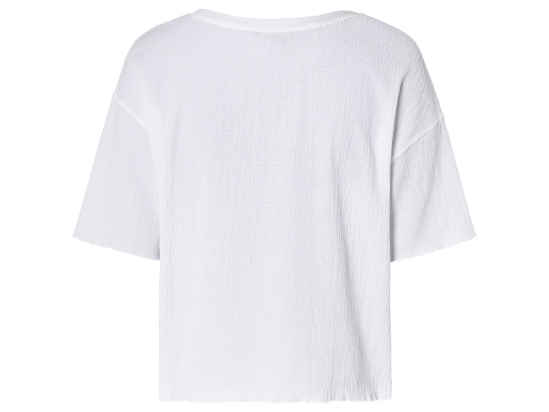 Gehe zu Vollbildansicht: esmara® Damen Oversize-T-Shirt mit Rundhalsausschnitt - Bild 8