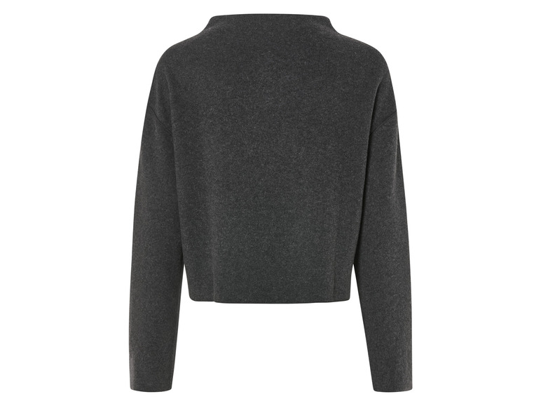 Gehe zu Vollbildansicht: esmara® Damen Strickpullover, modisch kurzer Cropped-Style - Bild 7