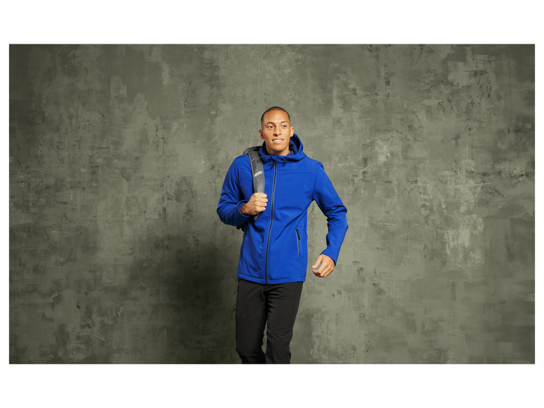 Gehe zu Vollbildansicht: CRIVIT Herren Thermo-Softshelljacke, wasserabweisendes Obermaterial - Bild 9