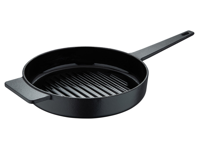 Masterpro Gusseisen-Grillpfanne »Eternal«, 25 cm, mit Emaille-Beschichtung