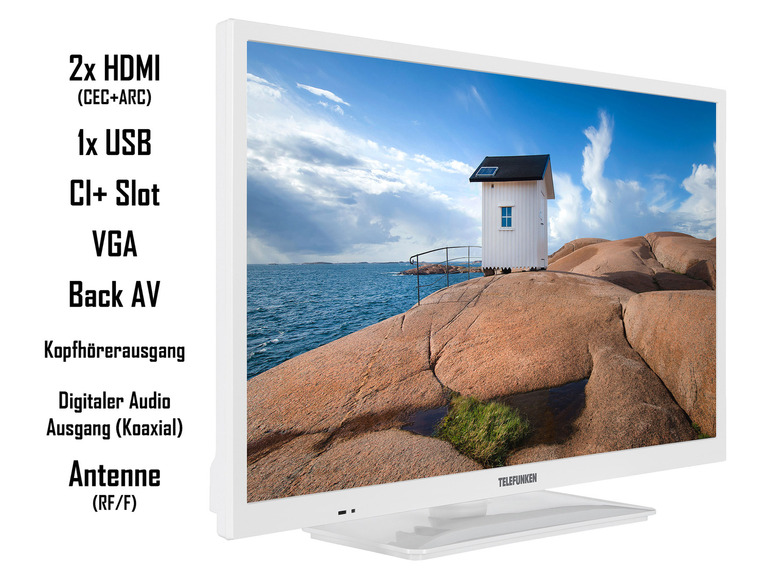 Gehe zu Vollbildansicht: TELEFUNKEN Fernseher »XH24SN550MV« HD ready 24 Zoll Smart TV - Bild 3