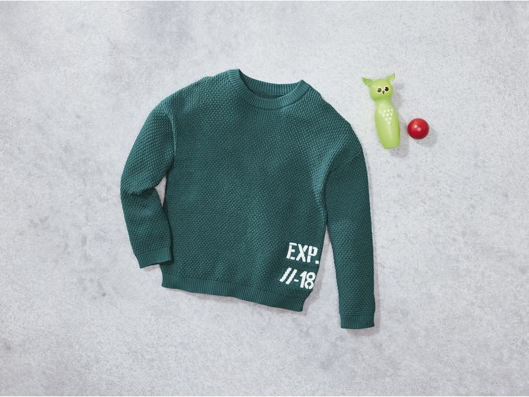 Gehe zu Vollbildansicht: lupilu® Kleinkinder Pullover aus reiner Baumwolle - Bild 7