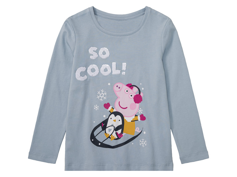 Gehe zu Vollbildansicht: Kinder Langarmshirt mit Wendepailletten - Bild 3