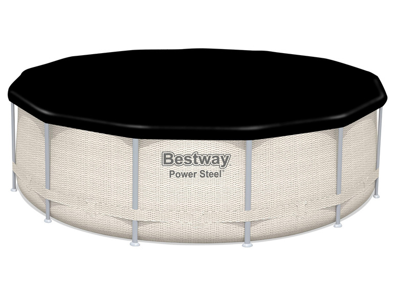 mit Power Bestway Pool Steel 396x107cm Filterpumpe