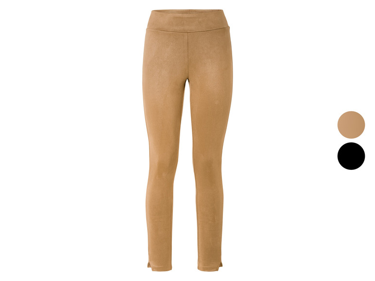 Gehe zu Vollbildansicht: esmara® Damen Jeggings in Wildlederoptik - Bild 1