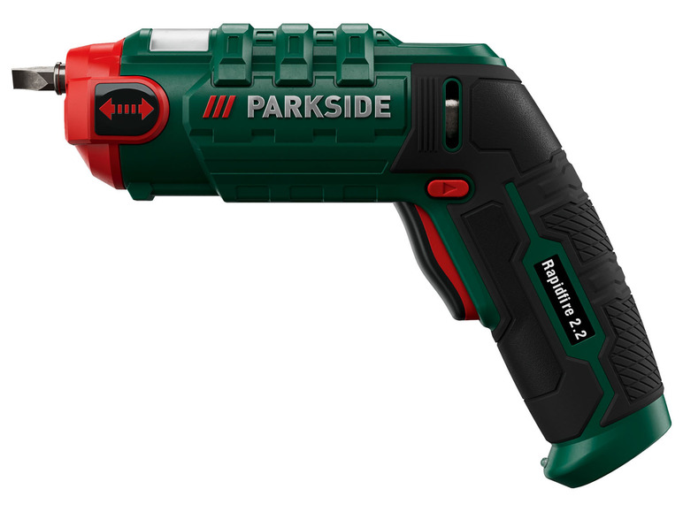 PARKSIDE® 4V Akku-Wechselbitschrauber »Rapidfire 2.2«, inkl. Bitset