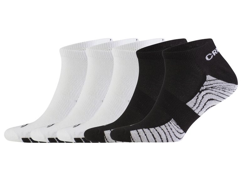 Gehe zu Vollbildansicht: CRIVIT Herren Sportsneakersocken, 5 Paar, mit Rippbündchen - Bild 8