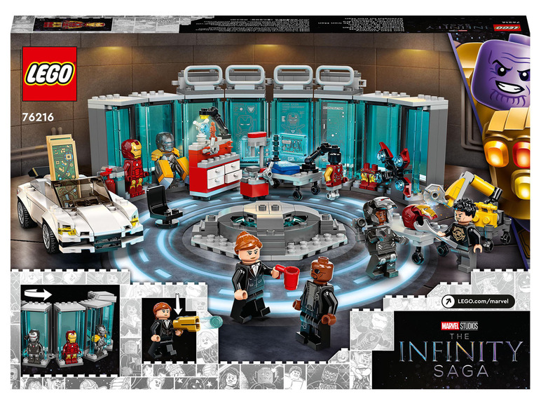 »Iron Heroes Marvel Super Mans 76216 Werkstatt« Marvel LEGO LEGO®