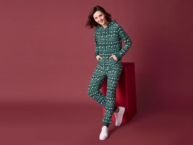 Gehe zu Vollbildansicht: esmara® Damen Jumpsuit in weihnachtlichem Design - Bild 3