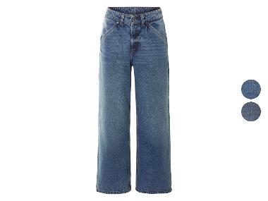 esmara® Damen Jeans, Wide Leg, hohe Leibhöhe