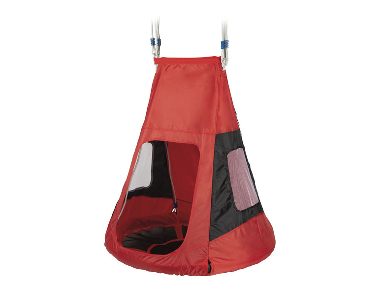 Nestschaukel, Befestigungsbändern mit Playtive Zelt für