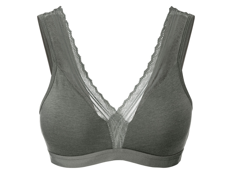 Gehe zu Vollbildansicht: esmara® Damen Bralette mit natürlichen Fasern aus Meeresalgen - Bild 3